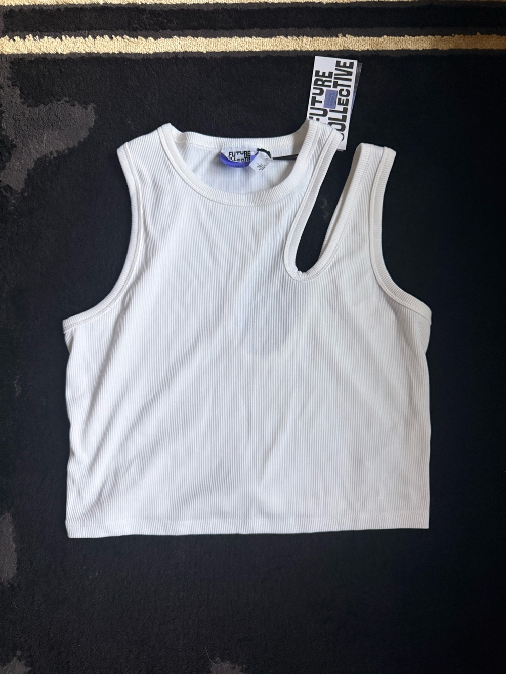 White tank top